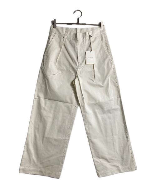 VICTIM（ヴィクティム）VICTIM (ヴィクティム) BUGGY CHINO PANTS アイボリー サイズ:Mの古着・服飾アイテム