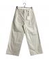 VICTIM（ヴィクティム）の古着「BUGGY CHINO PANTS」｜アイボリー