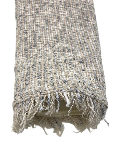 theory luxe（セオリーリュクス）theory luxe (セオリーリュクス) LIGHT TWEED LUMIE JACKET ベージュ サイズ:38の古着・服飾アイテム