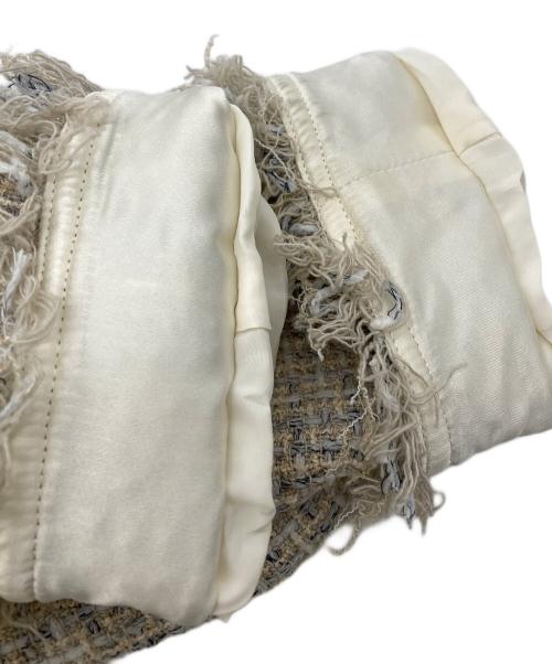 theory luxe（セオリーリュクス）theory luxe (セオリーリュクス) LIGHT TWEED LUMIE JACKET ベージュ サイズ:38の古着・服飾アイテム