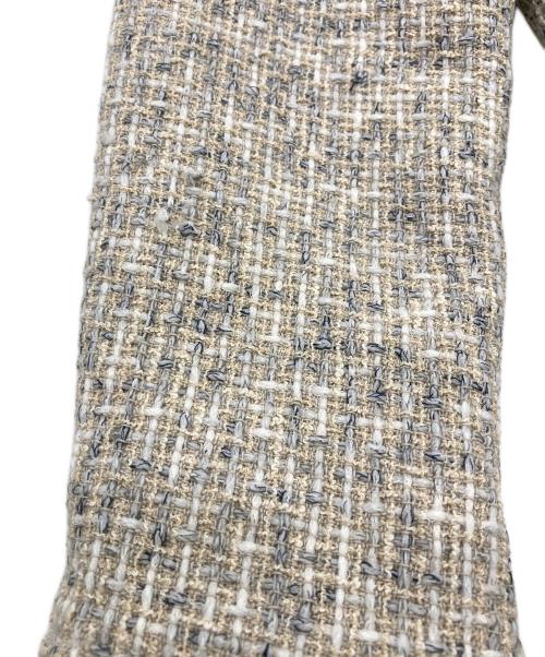 theory luxe（セオリーリュクス）theory luxe (セオリーリュクス) LIGHT TWEED LUMIE JACKET ベージュ サイズ:38の古着・服飾アイテム