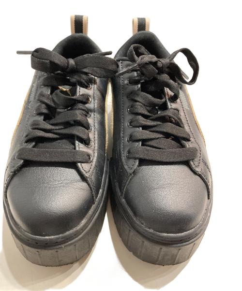 PUMA（プーマ）PUMA (プーマ) ローカットスニーカー ブラック サイズ:22.5の古着・服飾アイテム