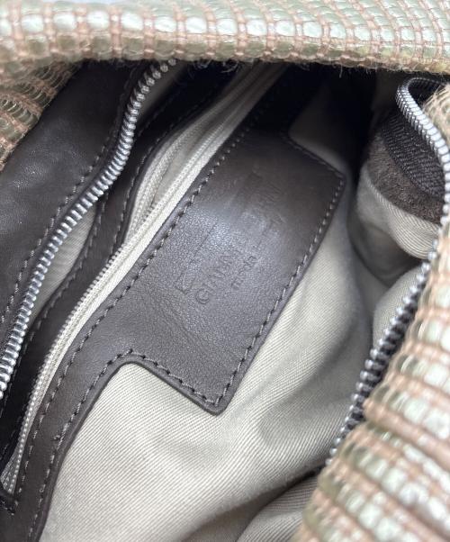 GIANNI CHIARINI（ジャンニ キアリーニ）GIANNI CHIARINI (ジャンニ キアリーニ) オールドハンドバッグ ゴールドの古着・服飾アイテム
