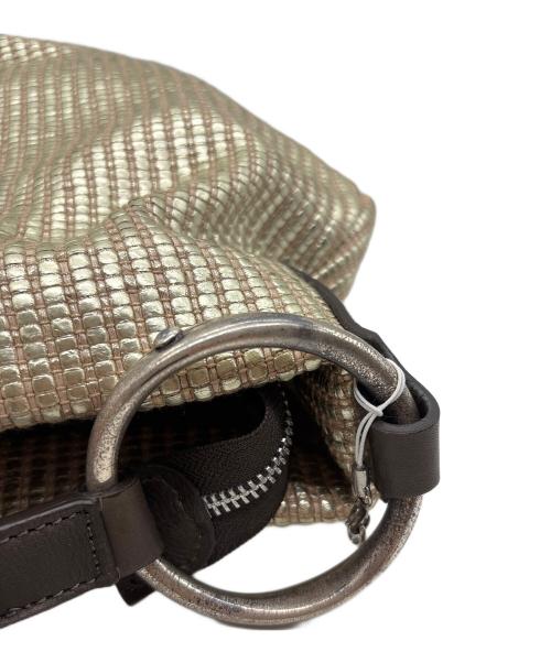 GIANNI CHIARINI（ジャンニ キアリーニ）GIANNI CHIARINI (ジャンニ キアリーニ) オールドハンドバッグ ゴールドの古着・服飾アイテム