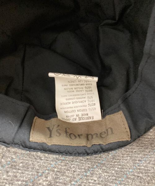 Y's for men（ワイズフォーメン）Y'S for men (ワイズフォーメン) ハット ベージュの古着・服飾アイテム