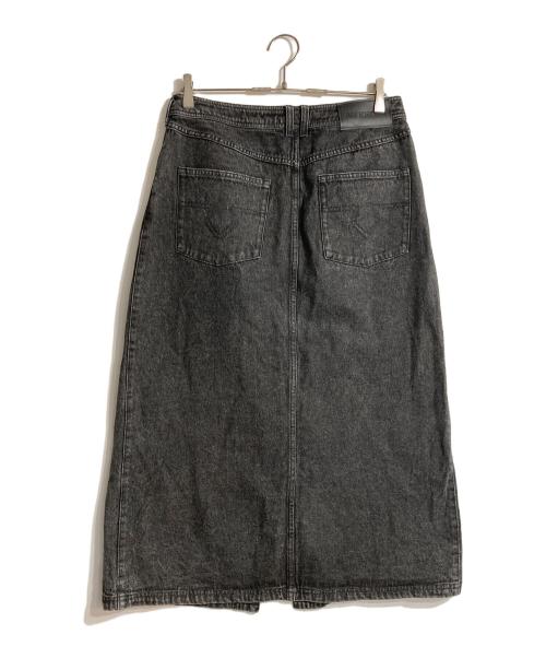 JORDAN（ジョーダン）JORDAN (ジョーダン) DENIM SKIRT ブラック サイズ:Lの古着・服飾アイテム