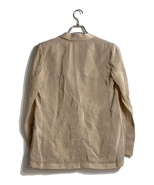 Pinky & Dianne（ピンキーアンドダイアン）Pinky & Dianne (ピンキーアンドダイアン) ダブルブレストシアージャケット ベージュ サイズ:36の古着・服飾アイテム