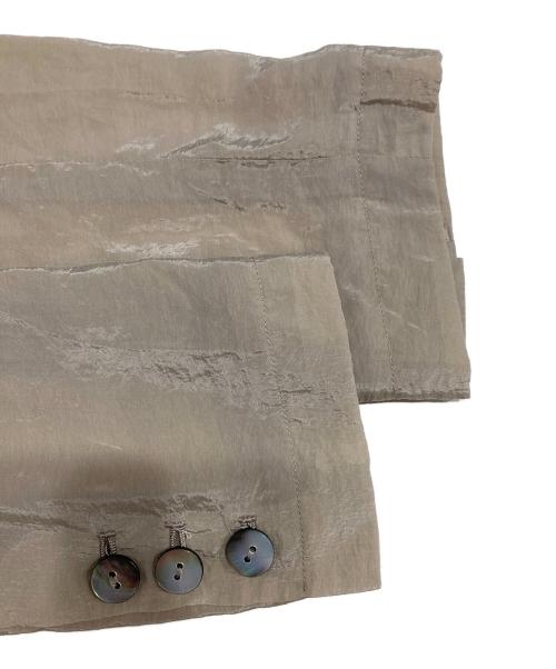 Pinky & Dianne（ピンキーアンドダイアン）Pinky & Dianne (ピンキーアンドダイアン) ダブルブレストシアージャケット ベージュ サイズ:36の古着・服飾アイテム