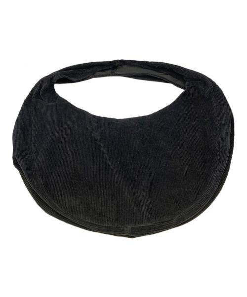 COMME des GARCONS（コムデギャルソン）COMME des GARCONS (コムデギャルソン) コーデュロイワンショルダーバッグ ブラックの古着・服飾アイテム