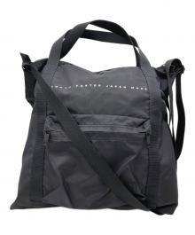 PORTER（ポーター）の古着「FLAT 2WAYショルダーバッグ」｜ブラック