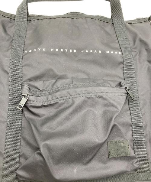 PORTER（ポーター）PORTER (ポーター) FLAT 2WAYショルダーバッグ ブラックの古着・服飾アイテム