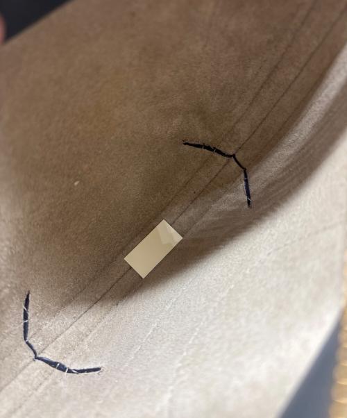 J&M DAVIDSON（ジェイ＆エム デヴィッドソン）J&M DAVIDSON (ジェイ＆エム デヴィッドソン) フリンジショルダーバッグ/MINI FIESTA グレー×ブラウンの古着・服飾アイテム