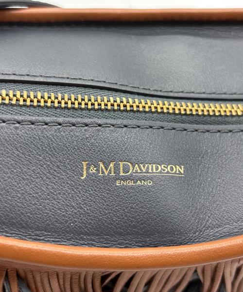 J&M DAVIDSON（ジェイ＆エム デヴィッドソン）J&M DAVIDSON (ジェイ＆エム デヴィッドソン) フリンジショルダーバッグ/MINI FIESTA グレー×ブラウンの古着・服飾アイテム