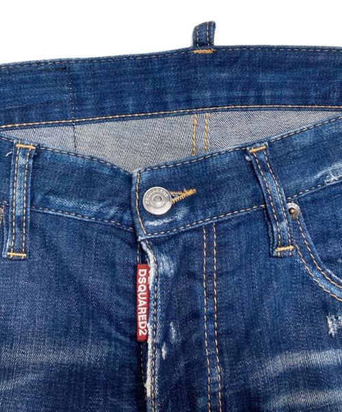 DSQUARED2（ディースクエアード）DSQUARED2 (ディースクエアード) Skater Jean インディゴ サイズ:44の古着・服飾アイテム