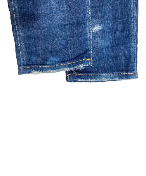 DSQUARED2（ディースクエアード）DSQUARED2 (ディースクエアード) Skater Jean インディゴ サイズ:44の古着・服飾アイテム