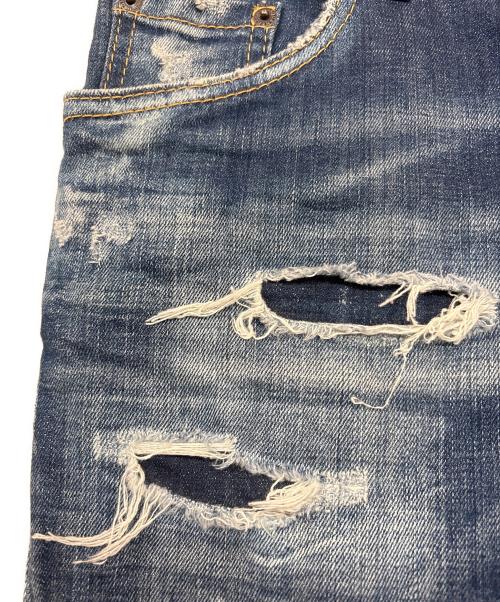 DSQUARED2（ディースクエアード）DSQUARED2 (ディースクエアード) Skater Jean インディゴ サイズ:44の古着・服飾アイテム