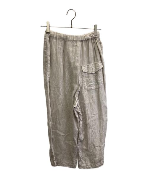 ゴーシュ（ゴーシュ）ゴーシュ (ゴーシュ) リネンワイドパンツ ベージュ サイズ:2の古着・服飾アイテム