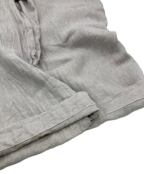 ゴーシュ（ゴーシュ）ゴーシュ (ゴーシュ) リネンワイドパンツ ベージュ サイズ:2の古着・服飾アイテム