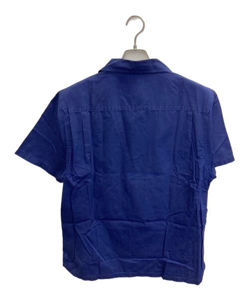 stussy（ステューシー）stussy (ステューシー) 開襟シャツ ネイビー サイズ:Lの古着・服飾アイテム