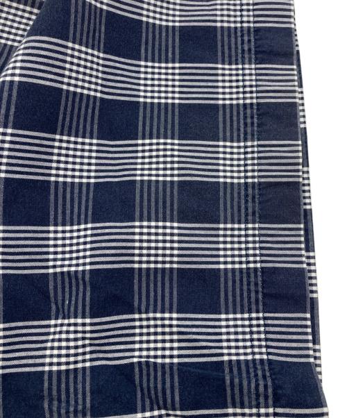 WTAPS（ダブルタップス）WTAPS (ダブルタップス) チェックシャツ ブルー×ホワイト サイズ:Lの古着・服飾アイテム