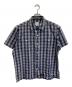 WTAPS（ダブルタップス）の古着「チェックシャツ」｜ブルー×ホワイト