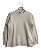 stussyステューシー）の古着「ロゴ刺繍スウェット」｜アイボリー