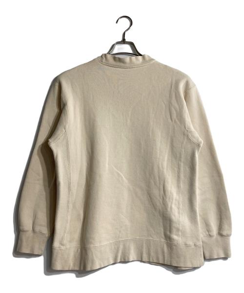 stussy（ステューシー）stussy (ステューシー) ロゴ刺繍スウェット アイボリー サイズ:XSの古着・服飾アイテム
