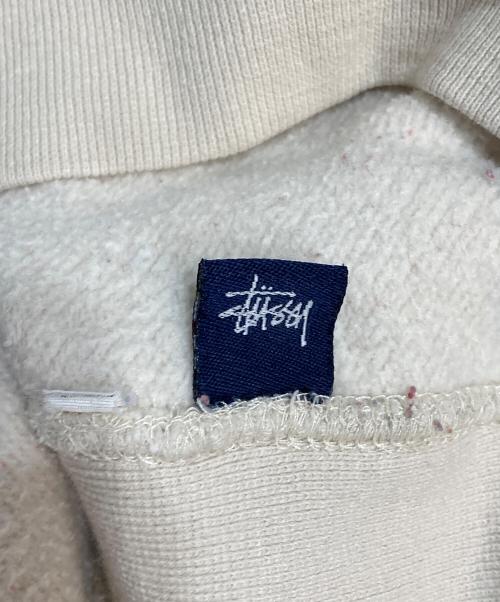 stussy（ステューシー）stussy (ステューシー) ロゴ刺繍スウェット アイボリー サイズ:XSの古着・服飾アイテム