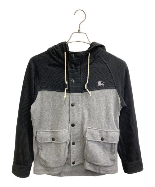 BURBERRY BLACK LABEL（バーバリーブラックレーベル）BURBERRY BLACK LABEL (バーバリーブラックレーベル) フーデッドジャケット ブラック サイズ:2の古着・服飾アイテム