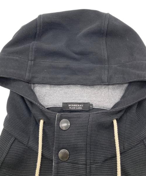 BURBERRY BLACK LABEL（バーバリーブラックレーベル）BURBERRY BLACK LABEL (バーバリーブラックレーベル) フーデッドジャケット ブラック サイズ:2の古着・服飾アイテム