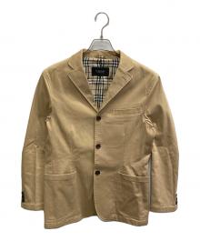 BURBERRY BLACK LABEL（バーバリーブラックレーベル）の古着「テーラードジャケット【裏地ﾉﾊﾞﾁｪｯｸ】」｜ベージュ