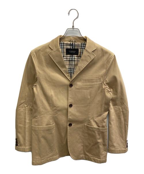 BURBERRY BLACK LABEL（バーバリーブラックレーベル）BURBERRY BLACK LABEL (バーバリーブラックレーベル) テーラードジャケット【裏地ﾉﾊﾞﾁｪｯｸ】 ベージュ サイズ:Sの古着・服飾アイテム