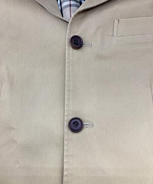 BURBERRY BLACK LABEL（バーバリーブラックレーベル）BURBERRY BLACK LABEL (バーバリーブラックレーベル) テーラードジャケット【裏地ﾉﾊﾞﾁｪｯｸ】 ベージュ サイズ:Sの古着・服飾アイテム