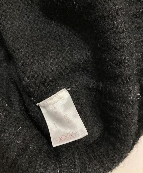 PHINGERIN（フィンガリン）PHINGERIN (フィンガリン) MOHAIR KNIT PLANE ブラック サイズ:Mの古着・服飾アイテム