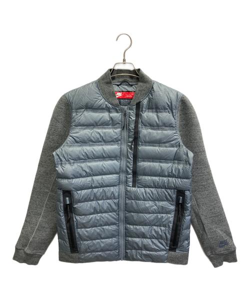 NIKE（ナイキ）NIKE (ナイキ) TECHFLEECE AEROLOFT BOBMER JACKET グレー サイズ:Lの古着・服飾アイテム