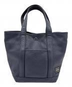 PORTERポーター）の古着「センシュアストートバッグ/SENSUOUS」｜ネイビー