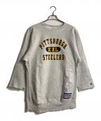 Championチャンピオン）の古着「リバースウィーブスウェット」｜グレー