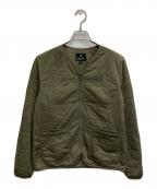 Snow peakスノーピーク）の古着「フレキシブルインサレーションカーディガン」｜カーキ