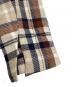 中古・古着 Vivienne Westwood man (ヴィヴィアン ウェストウッド マン) チェックジャケット ベージュ×ブラウン サイズ:FREE：15000円