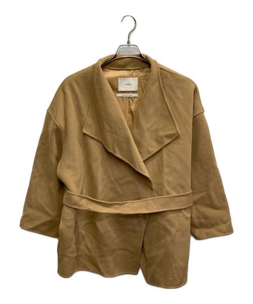 SSUMJ（サムジェイ）SSUMJ (サムジェイ) コート ベージュ サイズ:FREEの古着・服飾アイテム