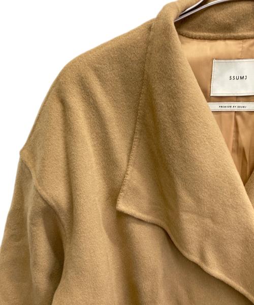 SSUMJ（サムジェイ）SSUMJ (サムジェイ) コート ベージュ サイズ:FREEの古着・服飾アイテム