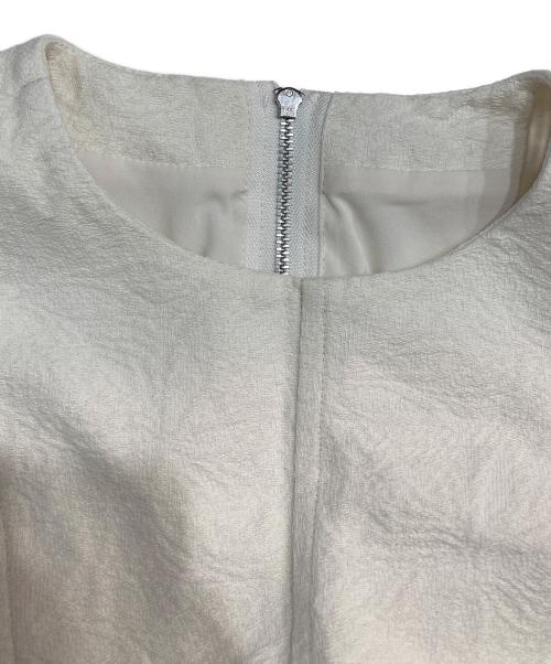 Mila Owen（ミラオーウェン）Mila Owen (ミラオーウェン) 構築袖ボリュームトップス×パンツSETUP ホワイト サイズ:1の古着・服飾アイテム