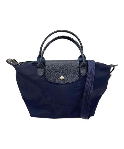LONGCHAMP（ロンシャン）LONGCHAMP (ロンシャン) ル プリアージュ ネオ 2WAYバッグ ネイビーの古着・服飾アイテム