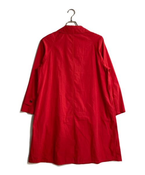 Burberry's（バーバリー）Burberry's (バーバリーズ) ラグランコート レッド サイズ:9ARの古着・服飾アイテム