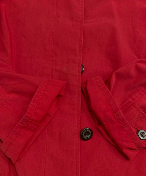 Burberry's（バーバリー）Burberry's (バーバリーズ) ラグランコート レッド サイズ:9ARの古着・服飾アイテム
