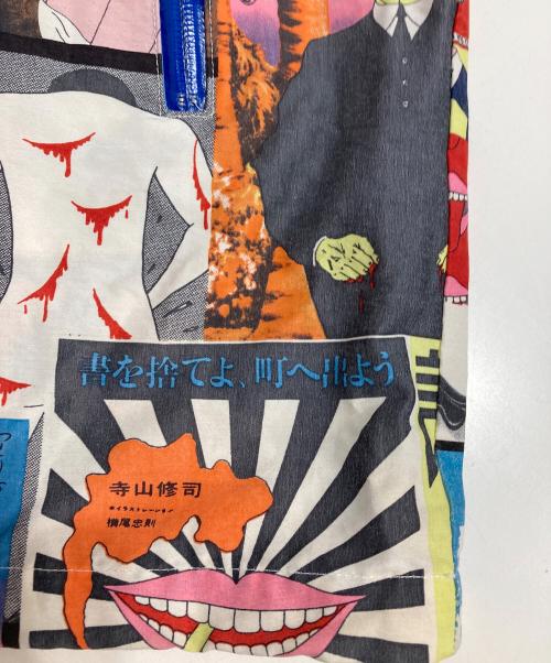 Bohemians（ボヘミアンズ）Bohemians (ボヘミアンズ) tadanori yokoo (タダノリヨコオ) 総柄マウンテンパーカー ブルー サイズ:Mの古着・服飾アイテム