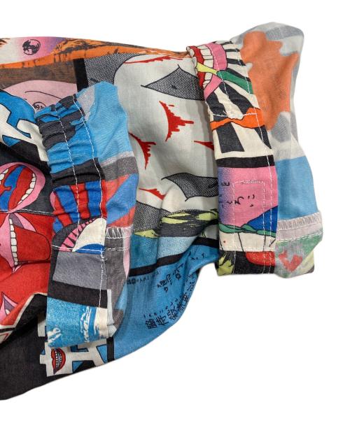 Bohemians（ボヘミアンズ）Bohemians (ボヘミアンズ) tadanori yokoo (タダノリヨコオ) 総柄マウンテンパーカー ブルー サイズ:Mの古着・服飾アイテム