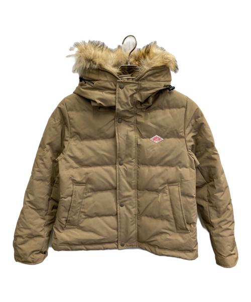 DANTON（ダントン）DANTON (ダントン) フェイクファー フーデッドダウンジャケット ベージュ サイズ:Mの古着・服飾アイテム