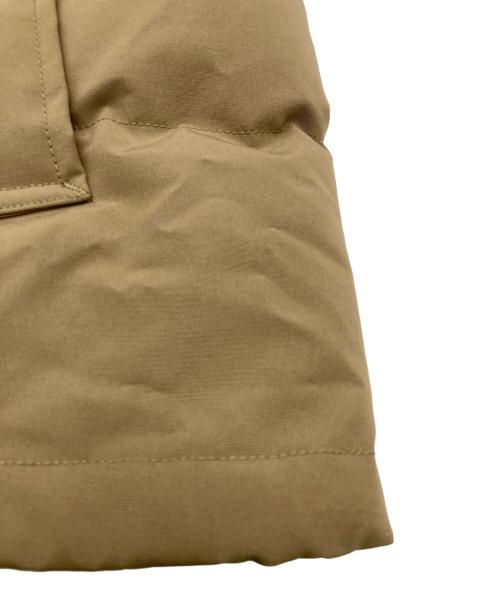 DANTON（ダントン）DANTON (ダントン) フェイクファー フーデッドダウンジャケット ベージュ サイズ:Mの古着・服飾アイテム