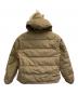 DANTON (ダントン) フェイクファー フーデッドダウンジャケット ベージュ サイズ:M：22000円